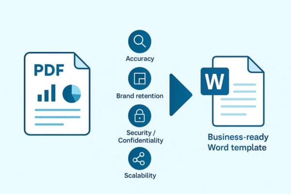 PDF to Word Conversion That Works for Business