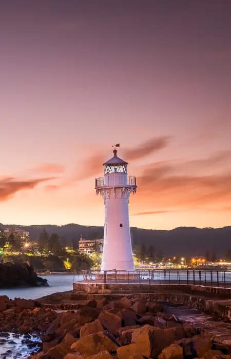 Wollongong coastline